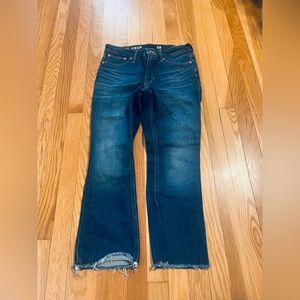 J.Crew women’s Demi boot crop jeans size 28